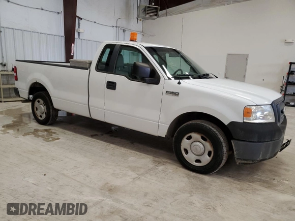 2008 Ford F-150 XL with VIN 1FTRF12W88KB87825, listed as a Copart auction lot 85015484 with 143,823 mi miles and Clean title. Bid and sale history available at DreamBid. Image 4.