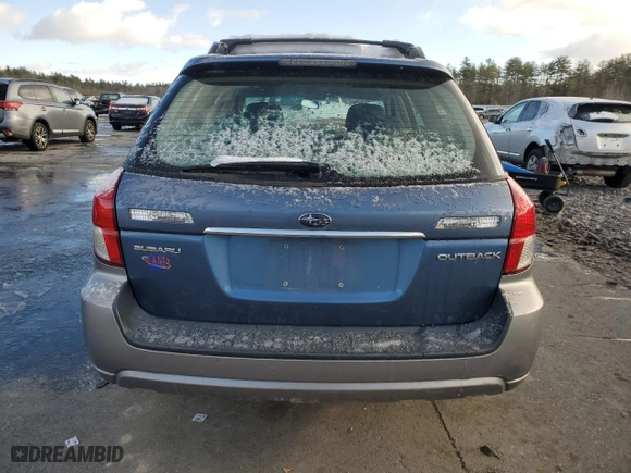 2008 Subaru Outback (Natl) i with VIN 4S4BP61C487325619, listed as a Copart auction lot 82958914 with 157,666 mi miles and Salvage Title. Bid and sale history available at carsss.com. Image 6.