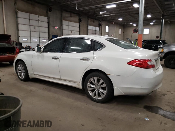 2011 Infiniti M37 with VIN JN1BY1AR6BM372350, listed as a Copart auction lot 84338164 with 233,442 mi miles and Clean Title. Bid and sale history available at carsss.com. Image 2.