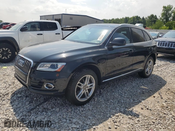 2014 Audi Q5 Premium Plus with VIN WA1LFAFP3EA092593, listed as a Copart auction lot 61636415 with 105,761 mi miles and Clean title. Bid and sale history available at DreamBid. Image 1.