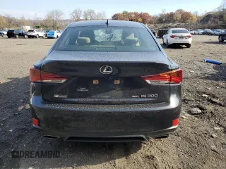 2020 Lexus IS with VIN JTHG81F29L5042405, listed as a Copart auction lot 78290474 with 34,179 mi miles and Salvage Title. Bid and sale history available at carsss.com. Image 6.