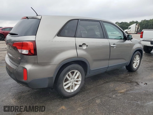 2014 Kia Sorento LX with VIN 5XYKT3A67EG425673, listed as a Copart auction lot 77814324 with 181,490 mi miles and Salvage Title. Bid and sale history available at carsss.com. Image 3.