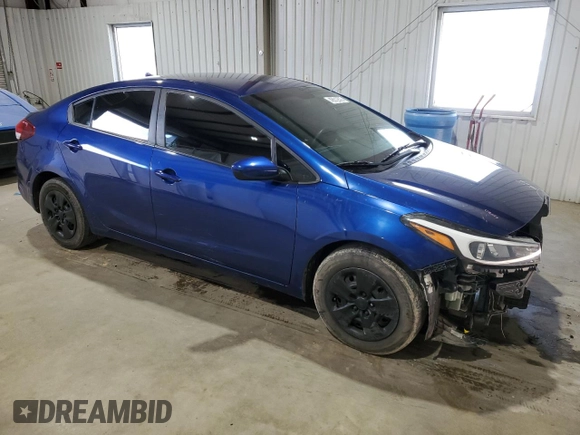 2018 Kia Forte LX with VIN 3KPFK4A77JE195028, listed as a Copart auction lot 45512505 with 180,143 mi miles and Salvage Title. Bid and sale history available at carsss.com. Image 4.