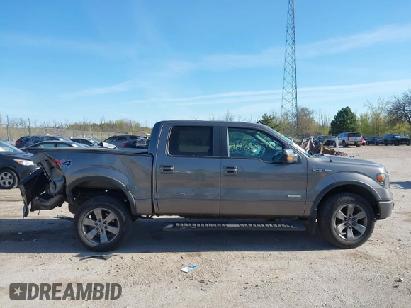 2013 Ford F-150 XL with VIN 1FTFW1ET4DFD01522, listed as a IAAI auction lot 42225859 with 110,071 mi miles and . Bid and sale history available at DreamBid. Image 13.