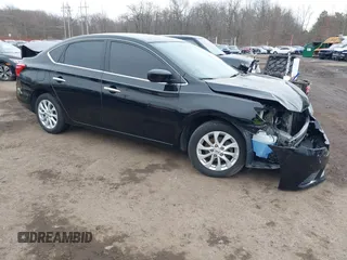2019 Nissan Sentra SV with VIN 3N1AB7AP4KY445114, listed as a IAAI auction lot 41631664 with 57,095 mi miles and . Bid and sale history available at DreamBid. Image 1.