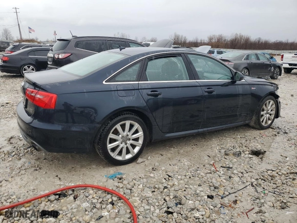 2012 Audi A6 3.0T Prestige with VIN WAUHGAFC8CN154997, listed as a Copart auction lot 47829695 with 131,059 mi miles and Clean Title. Bid and sale history available at carsss.com. Image 3.