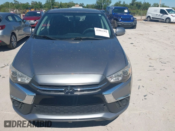2019 Mitsubishi Outlander Sport ES 2.0 with VIN JA4AP3AUXKU028672, listed as a IAAI auction lot 41865384 with 145,783 mi miles. Bid and sale history available at carsss.com. Image 6.