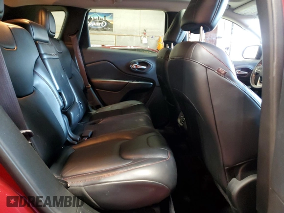 2016 Jeep Cherokee Trailhawk with VIN 1C4PJMBS2GW298186, listed as a Copart auction lot 62999945 with 153,064 mi miles and Salvage title. Bid and sale history available at DreamBid. Image 11.