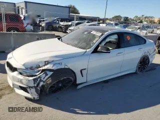 2016 BMW 4 Series 428i with VIN WBA4A9C53GG507340, listed as a Copart auction lot 82796914 with 0 mi miles and Non Repairable. Bid and sale history available at carsss.com. Image 1.