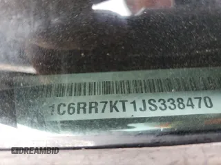 2018 Ram 1500 Tradesman с VIN 1C6RR7KT1JS338470, выставлен на аукционе Copart как лот 53395975 с пробегом 145 720 миль миль и Списание • Salvage title. История ставок и продаж доступна на DreamBid. Изображение 15.