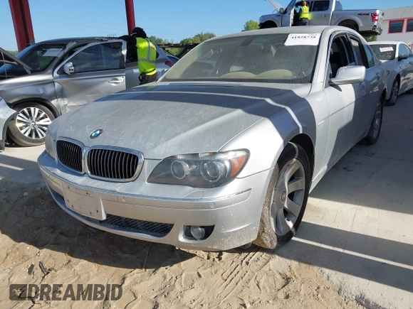 2006 BMW 7 Series 750i with VIN WBAHL83516DT04002, listed as a IAAI auction lot 41828738 with 109,626 mi miles and . Bid and sale history available at DreamBid. Image 2.
