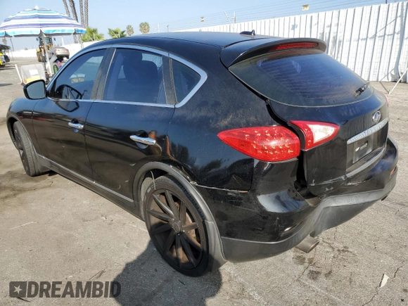 2013 Infiniti EX Journey with VIN JN1BJ0HP0DM430359, listed as a Copart auction lot 75567054 with 96,813 mi miles and Salvage title. Bid and sale history available at DreamBid. Image 2.