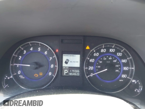 2013 Infiniti FX with VIN JN8CS1MU0DM140711, listed as a IAAI auction lot 40796518 with 179,386 mi miles and . Bid and sale history available at DreamBid. Image 7.