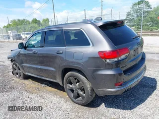 2016 Jeep Grand Cherokee Overland with VIN 1C4RJFCG6GC417485, listed as a IAAI auction lot 42210973 with 115,612 mi miles and . Bid and sale history available at DreamBid. Image 3.