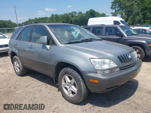 2003 Lexus RX 300 with VIN JTJHF10U030295855, listed as a IAAI auction lot 42532724 with 173,460 mi miles and . Bid and sale history available at DreamBid. Image 1.