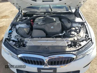 2021 BMW 3 Series 330i xDrive with VIN 3MW5R7J06M8C11375, listed as a Copart auction lot 49485275 with 55,146 mi miles and Salvage Title. Bid and sale history available at DreamBid. Image 12.