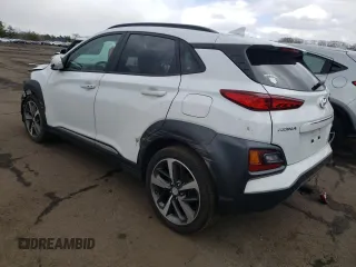 2021 Hyundai Kona Limited with VIN KM8K3CA53MU600159, listed as a Copart auction lot 51755675 with 93,004 mi miles and Salvage Title. Bid and sale history available at carsss.com. Image 2.