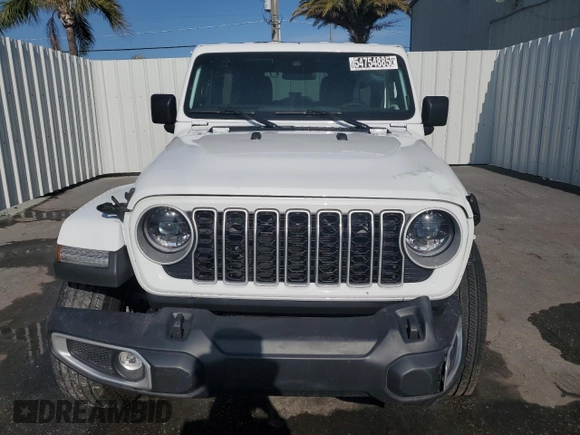 2025 Jeep Wrangler Sahara with VIN 1C4PJXEN5SW526553, listed as a Copart auction lot 54754885 with Not Provided miles and Clean Title. Bid and sale history available at DreamBid. Image 5.