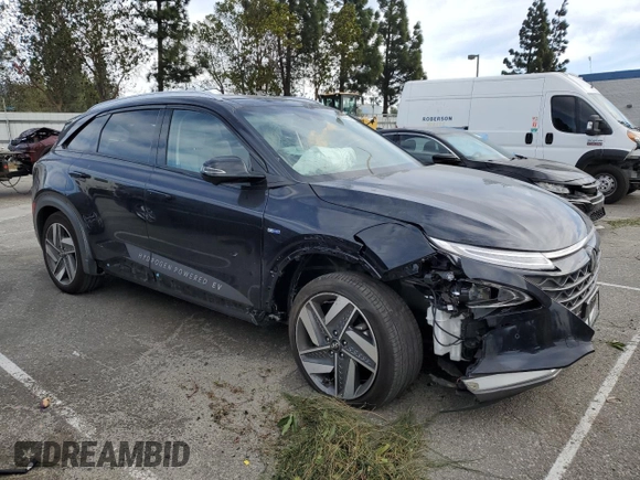 2022 Hyundai NEXO Limited z VIN KM8J84A67NU026324, wystawiony jako Copart lot #87552415 z przebiegiem 89 760 mil mil oraz Szkoda całkowita • Salvage title. Historia ofert i sprzedaży dostępna na DreamBid. Obrazek 4.