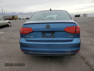 2015 Volkswagen Jetta Sedan Hybrid SEL Premium with VIN 3VW637AJ3FM321602, listed as a Copart auction lot 43653935 with 101,072 mi miles and Clean Title. Bid and sale history available at carsss.com. Image 6.