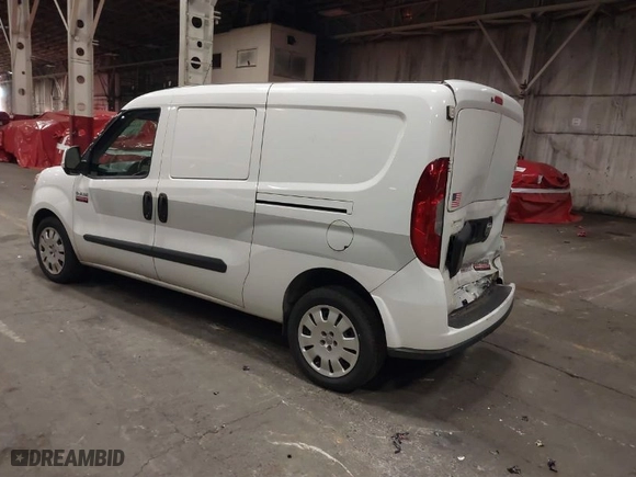 2019 Ram ProMaster City Cargo Van Tradesman SLT with VIN ZFBHRFBB1K6N23699, listed as a IAAI auction lot 41508056 with 41,551 mi miles. Bid and sale history available at carsss.com. Image 3.