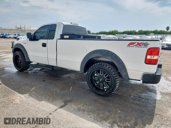 2005 Ford F-150 XL with VIN 1FTRF12W95NB49174, listed as a Copart auction lot 58858705 with 154,626 mi miles and Clean title. Bid and sale history available at DreamBid. Image 2.