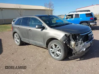 2013 Ford Edge Limited z VIN 2FMDK3KC2DBB06079, wystawiony jako IAAI lot #42013261 z przebiegiem 139 461 mil mil oraz . Historia ofert i sprzedaży dostępna na DreamBid. Obrazek 1.