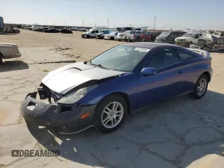 2003 Toyota Celica GT with VIN JTDDR32T230143648, listed as a Copart auction lot 53578945 with 217,331 mi miles and Salvage Title. Bid and sale history available at carsss.com. Image 1.