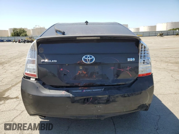 2010 Toyota Prius II with VIN JTDKN3DU5A0188105, listed as a Copart auction lot 53746865 with 337,441 mi miles and Salvage Title. Bid and sale history available at carsss.com. Image 6.