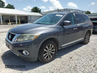 2013 Nissan Pathfinder SV with VIN 5N1AR2MN8DC602642, listed as a Copart auction lot 64473825 with 166,182 mi miles and Clean title. Bid and sale history available at DreamBid. Image 1.