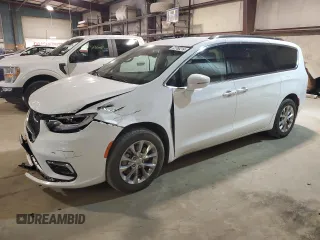 2021 Chrysler Pacifica Touring L z VIN 2C4RC3BG5MR511306, wystawiony jako Copart lot #72763214 z przebiegiem 72 190 mil mil oraz Szkoda całkowita • Salvage title. Historia ofert i sprzedaży dostępna na DreamBid. Obrazek 1.