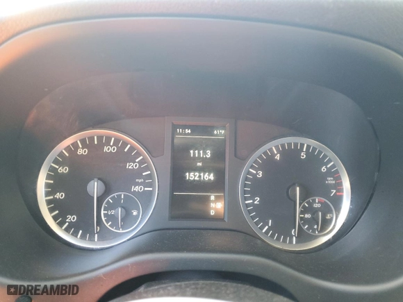 2018 Mercedes-Benz Metris Passenger Van with VIN WD4PG2EE1J3352214, listed as a Copart auction lot 72371183 with 152,164 mi miles. Bid and sale history available at carsss.com. Image 9.