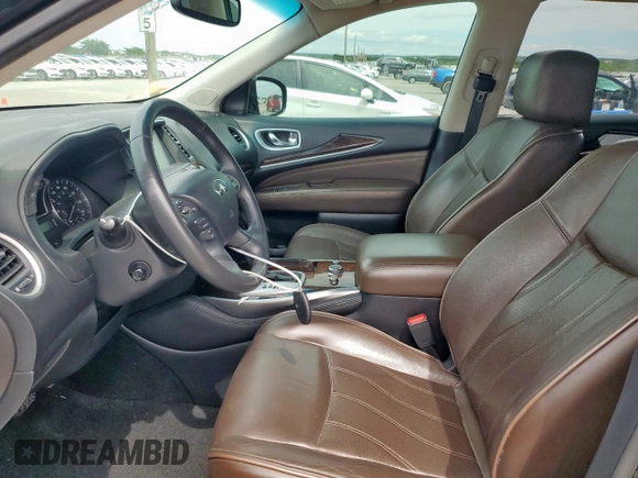 2014 Infiniti QX60 Hybrid with VIN 5N1CL0MM8EC534947, listed as a Copart auction lot 56466485 with 183,993 mi miles and Clean Title. Bid and sale history available at DreamBid. Image 7.