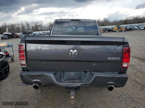 2014 Ram 1500 Express with VIN 1C6RR7FT9ES209585, listed as a Copart auction lot 51304885 with 100,757 mi miles and Salvage Title. Bid and sale history available at carsss.com. Image 6.