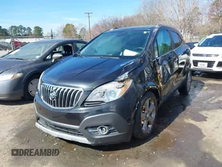 2014 Buick Encore Convenience with VIN KL4CJBSB2EB785888, listed as a IAAI auction lot 41673817 with 139,116 mi miles and . Bid and sale history available at carsss.com. Image 17.