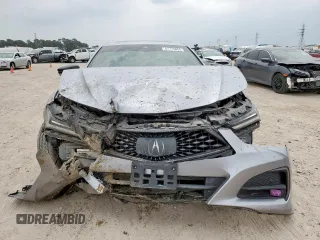 2022 Acura TLX w/A-Spec Package with VIN 19UUB5F5XNA005186, listed as a Copart auction lot 57775855 with 29,003 mi miles and Salvage title. Bid and sale history available at DreamBid. Image 5.