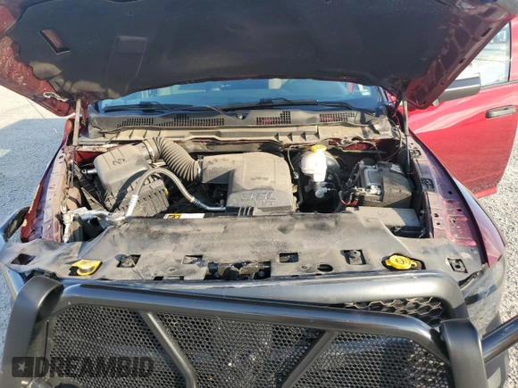 2023 Ram 1500 Tradesman z VIN 1C6RR6FG3PS520087, wystawiony jako Copart lot #73085414 z przebiegiem 38 259 mil mil oraz Szkoda całkowita • Salvage title. Historia ofert i sprzedaży dostępna na DreamBid. Obrazek 11.