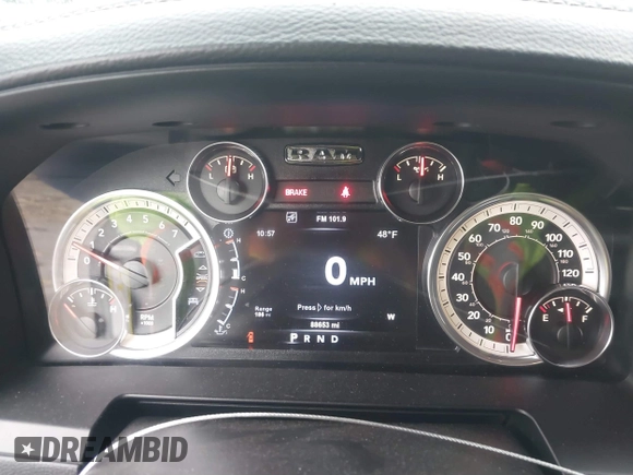 2017 Ram 1500 Sport with VIN 3C6JR6CT7HG587072, listed as a IAAI auction lot 41805007 with 88,653 mi miles and . Bid and sale history available at DreamBid. Image 7.