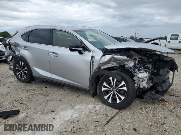 2019 Lexus NX 300 with VIN JTJBARBZ3K2189396, listed as a Copart auction lot 56376625 with 36,331 mi miles and Salvage Title. Bid and sale history available at DreamBid. Image 4.