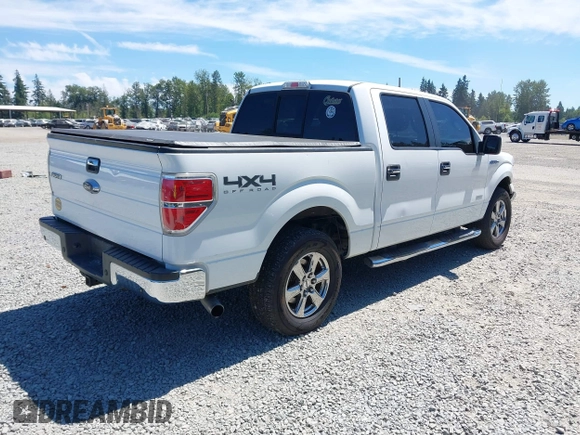2013 Ford F-150 XL with VIN 1FTFW1ET7DKF53580, listed as a IAAI auction lot 42637967 with 125,998 mi miles and . Bid and sale history available at DreamBid. Image 4.