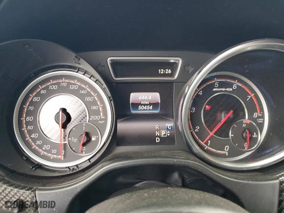 2019 Mercedes-Benz GLS with VIN 4JGDF7FE9KB240923, listed as a Copart auction lot 73303234 with 50,454 mi miles and Salvage Title. Bid and sale history available at carsss.com. Image 9.