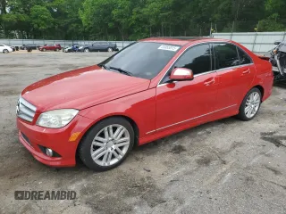 2009 Mercedes-Benz C 300 Sport with VIN WDDGF54X09R045603, listed as a Copart auction lot 55055815 with 108,575 mi miles and Salvage Title. Bid and sale history available at DreamBid. Image 1.