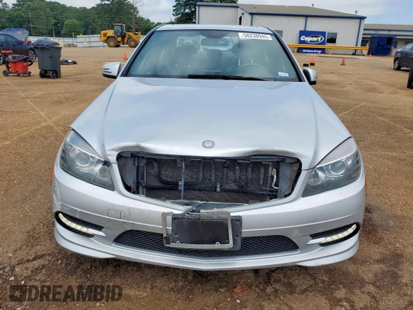 2011 Mercedes-Benz C 350 Sport with VIN WDDGF5GB3BR165689, listed as a Copart auction lot 58238945 with 131,224 mi miles and Salvage title. Bid and sale history available at DreamBid. Image 5.