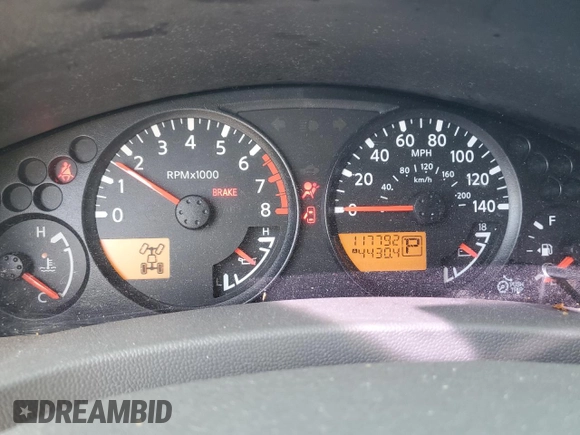2013 Nissan Frontier SV with VIN 1N6AD0EV8DN762611, listed as a Copart auction lot 57712345 with 117,792 mi miles and Salvage title. Bid and sale history available at DreamBid. Image 9.