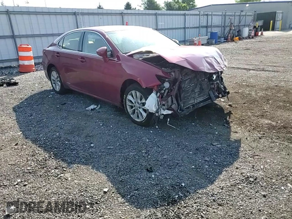 2014 Lexus ES 300h with VIN JTHBW1GG1E2040792, listed as a Copart auction lot 62398385 with Not provided miles and Salvage title. Bid and sale history available at DreamBid. Image 13.