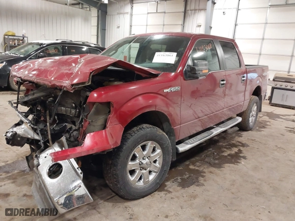 2013 Ford F-150 XL with VIN 1FTFW1EF7DFE05853, listed as a IAAI auction lot 41163061 with 153,933 mi miles. Bid and sale history available at carsss.com. Image 17.