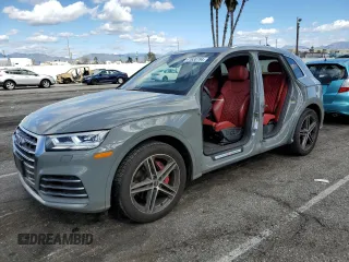 2020 Audi SQ5 Premium Plus with VIN WA1B4AFY1L2123096, listed as a Copart auction lot 41638784 with 31,705 mi miles and . Bid and sale history available at DreamBid. Image 1.
