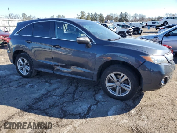 2015 Acura RDX Tech Pkg with VIN 5J8TB4H56FL006697, listed as a Copart auction lot 43624794 with 118,445 mi miles. Bid and sale history available at carsss.com. Image 4.