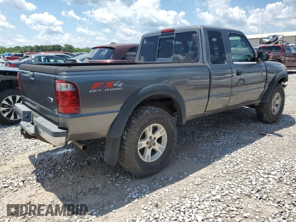2004 Ford Ranger XL Fleet with VIN 1FTZR45E34PA62725, listed as a Copart auction lot 63100715 with 237,861 mi miles and Salvage title. Bid and sale history available at DreamBid. Image 3.