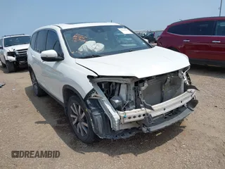 2019 Honda Pilot EX-L z VIN 5FNYF5H53KB029821, wystawiony jako IAAI lot #42214370 z przebiegiem 115 646 mil mil oraz . Historia ofert i sprzedaży dostępna na DreamBid. Obrazek 1.